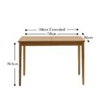 Outlet - Paul Whitewash Extending Dining Table - Image 10