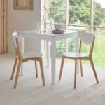 Paul White Dining Table - Extendable - Small