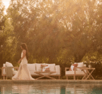 Saffron Brushed Light Acacia Garden Chair - Set of 2 - Beige/Paprika - Image 8