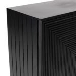 Rayna 2 Door Small Sideboard - Jet Black - Image 12