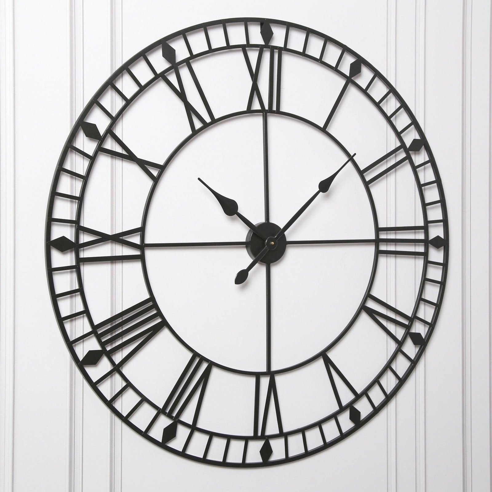 riseley-100cm-metal-skeleton-wall-clock-black-laura-james-1_a56db9a6-a6e4-41dd-a29c-1ba7af5d12f3 Riseley Large Skeleton Wall Clock - Black