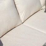 Rowan Arm Section Garden Cushion Covers - Natural