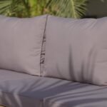 Rowan 3 Seater Wooden Garden Sofa Set - Image 7