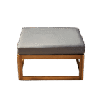 Rowan Wooden Garden Double Garden Sofa Bed - Grey - Image 7
