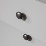 Sandhurst Shoe Cabinet - 3 Door - Grey - Image 5