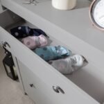 Sandhurst Shoe Cabinet - 3 Door - Grey - Image 7