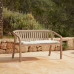 Shiro 6 Seater Wooden Rectangular Garden Dining Table Set with 4 Shiro Chairs & 1 Bench - Image 3