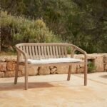 Shiro Wooden Garden Bench - Image 2