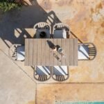 Outlet - Shiro Wooden Rectangular Garden Dining Table - Image 6