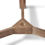 Outlet - Shiro Wooden Round Garden Dining Table - 160Cm - Image 5