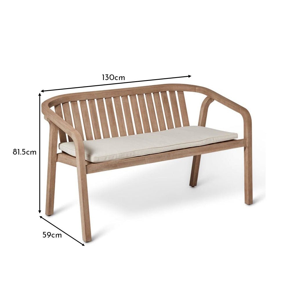 Outlet - Shiro Wooden Garden Bench 1 shiro bench 81ee7026 c6e7 4660 a13e 2efc15d9e401 Outlet - Shiro Wooden Garden Bench