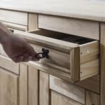 Corona 2 Drawers Sideboard - Solid Pine - Image 5