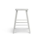 Silvester White Bar Stool - Image 6