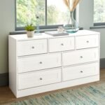 Stevie 7 Drawer Chest of Drawers - White