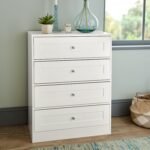 Stevie Bedroom Furniture Set - White - Image 4