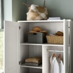 Stevie Double Wardrobe - White - Image 4