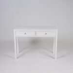 Stevie White Dressing Table with Drawers - Image 6