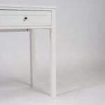 Stevie White Dressing Table with Drawers - Image 7