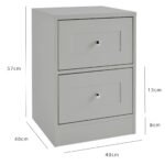 Stevie Wardrobe & Drawers Set - Grey - Image 10