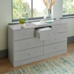 Stevie Wardrobe & Drawers Set - Grey - Image 3