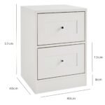 Stevie Wardrobe & Drawers Set - White - Image 13