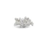Outlet - Thurnham 12cm Coral Polyresin Ornament - White - Image 2