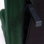 Una 2 Seater Double Sofa Bed - Green Velvet - Image 12