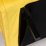 Outlet - Una Double Sofa Bed - Yellow - Velvet - Image 8
