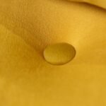 Una 2 Seater Double Sofa Bed - Yellow Velvet - Image 3