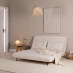 Outlet - Una Double Teddy Sprung Sofa Bed - Warm White - Image 4