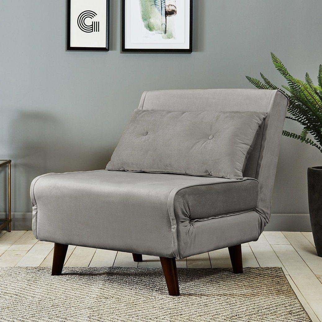 una-single-sofa-bed-grey-velvet-laura-james-1 Una Single Sofa Bed - Grey Velvet