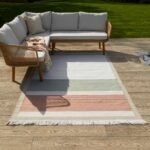 Whitbeck Striped Outdoor Pet Rug - Natural - 160cm x 230cm - Image 2