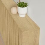 Outlet - Willow Large Radiator Cover - Whitewash Oak - Image 3