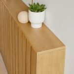 Outlet - Willow Small Radiator Cover - Pale Oak - Image 3