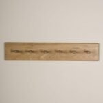 Willow Wooden Coat Rack - Whitewash