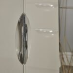 Beckett Cream Gloss 2 Door TV Unit - Image 3
