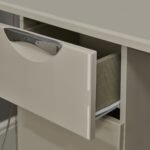 Beckett Gloss 3 Drawer Dressing Table - Image 3