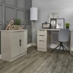 Beckett Cream Gloss 2 Door TV Unit - Image 2