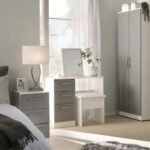 Blakely White Stool - Image 2