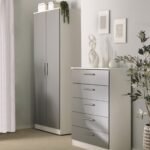 Blakely Grey and White 4 Piece Bedroom Set - Image 3