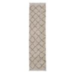 Willow Shaggy Tasselled Diamond Rug - Image 11