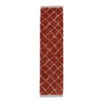 Willow Shaggy Tasselled Diamond Rug - Image 56