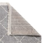 Willow Shaggy Tasselled Diamond Rug - Image 41