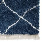 Willow Shaggy Tasselled Diamond Rug - Image 53