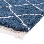 Willow Shaggy Tasselled Diamond Rug - Image 55