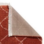 Willow Shaggy Tasselled Diamond Rug - Image 74