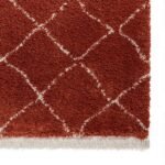Willow Shaggy Tasselled Diamond Rug - Image 75
