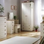 Brixham Cream 2 Door 2 Drawer Wardrobe - Image 3