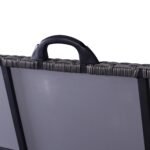 Charcoal Weave 645L Cushion Storage Box with Gas Lift - Image 11