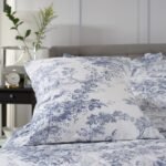 Toile De Jouy Square Cushion - Image 2
